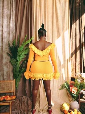 Sianeh Fringe Skirt Set - Neitah